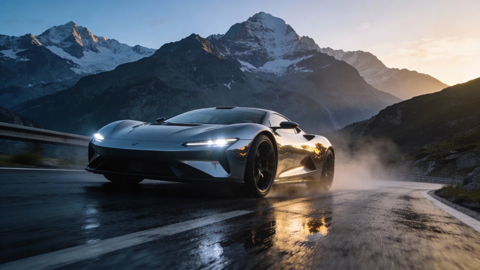 Geschwindigkeit in den Alpen